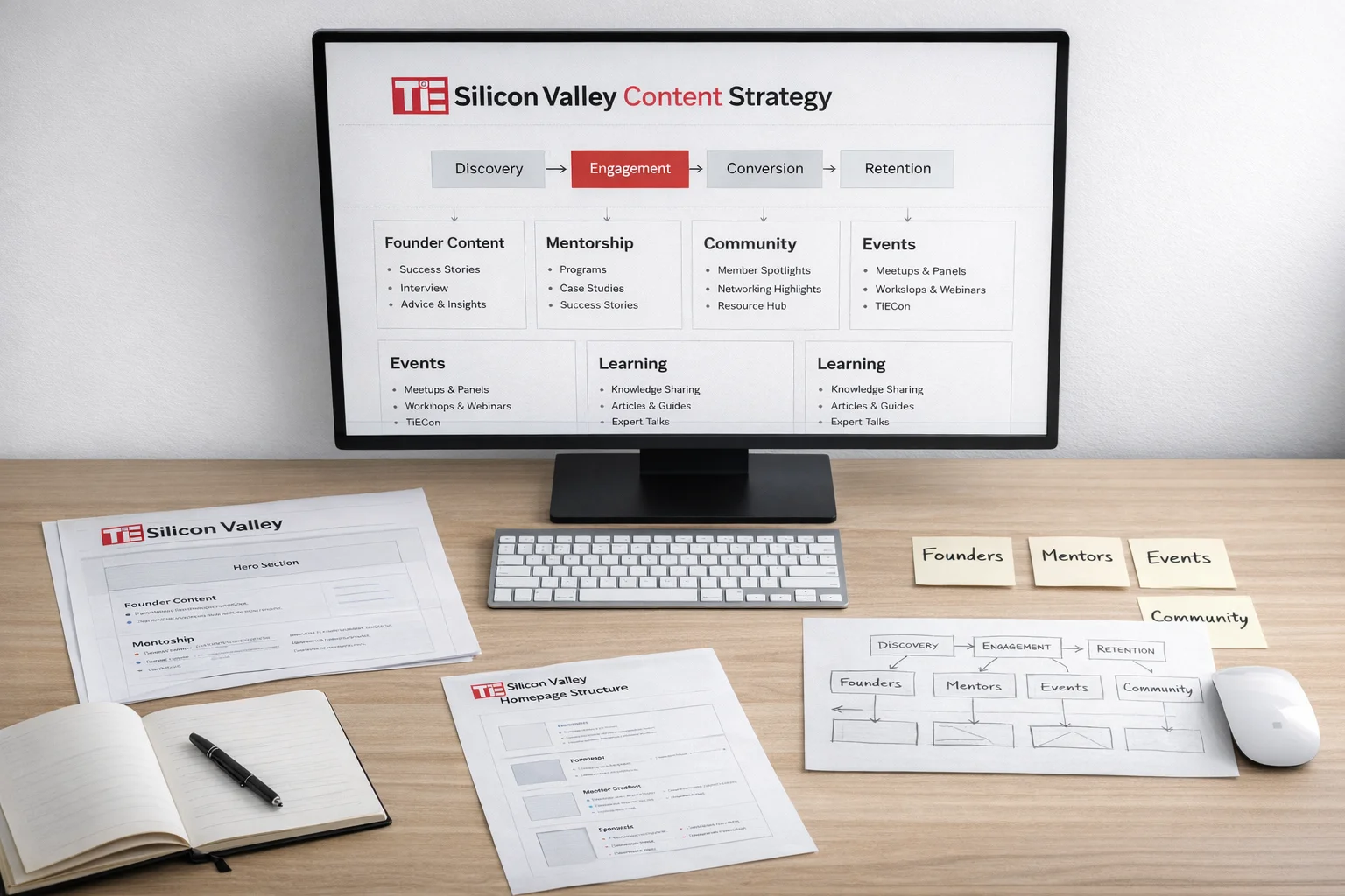TiE Silicon Valley Work Process